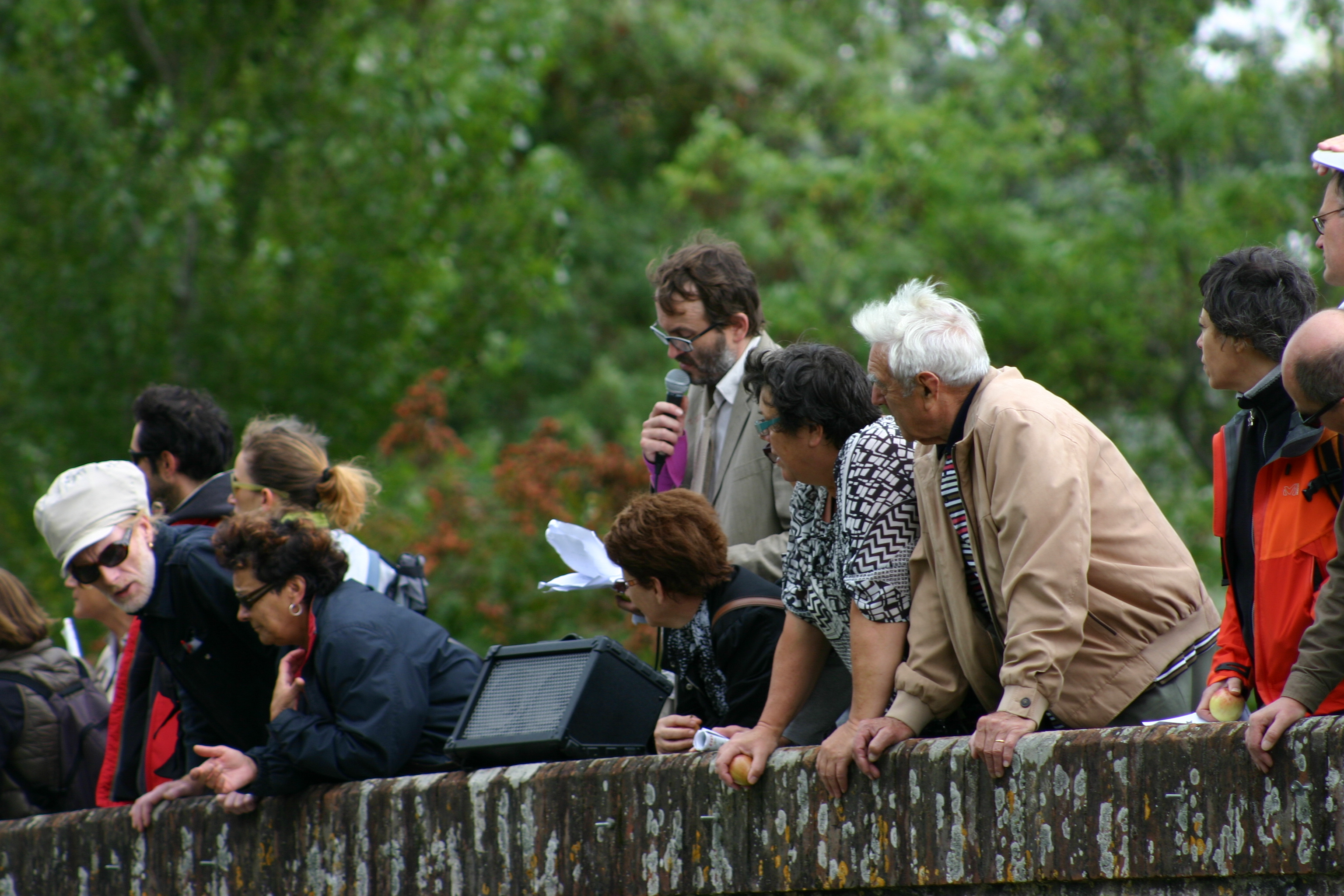 Discours au Pont de Mange Pommes